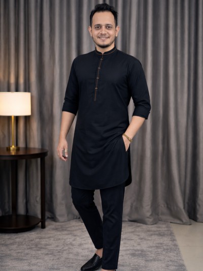 ঈদ ফরমাল কাবলি আইকন -1 (কালার-ব্ল্যাক)