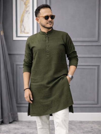 Chinese Popcorn Panjabi Exclusive(Colour-Olive)