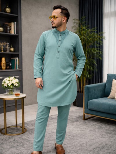 ঈদের প্রিমিয়াম পাকিস্তানি কাবলি সেট -এম এস-১ (কালার-পেস্ট)