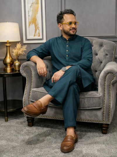 ফরমাল কাবলি ঈদ স্পেশাল স্টাইল-1(কালার-পেট্রোল)