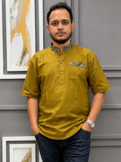 রেমি কটন কাতুয়া  (কালার -পাকা অলিভ)
