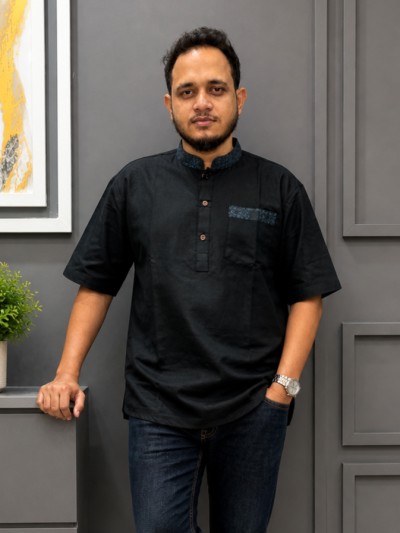 রেমি কটন কাতুয়া (কালার -কালো)