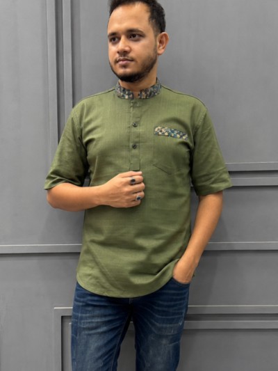 রেমি কটন কাতুয়া(কালার -কাঁচা অলিব)