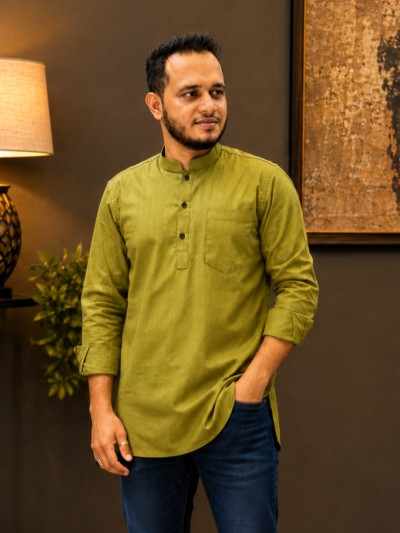 রেমি কটন কাতুয়া (কালার-কাঁচা অলিভ)