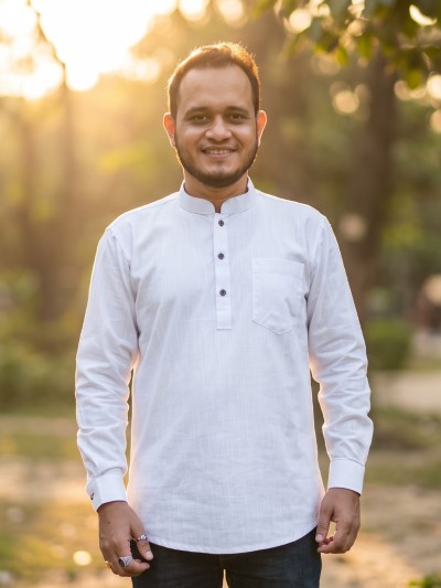 রেমি কটন কাতুয়া (কালার-সাদা)